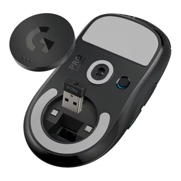 Egér vezetékes LOGITECH Pro X Superlight 2,4 Ghz 5 gombos 25600 DPI fekete Egér vezetékes LOGITECH Pro X Superlight 2,4 Ghz 5 gombos 25600 DPI fekete