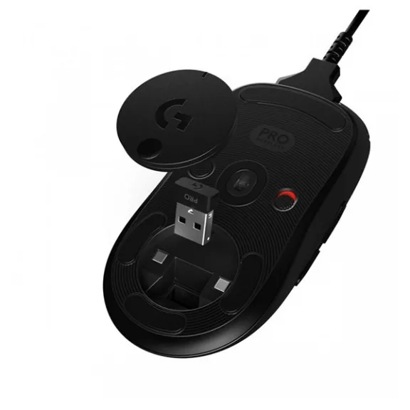 Egér vezeték nélküli LOGITECH Gamer Pro 2,4 GHz, USB 25K DPI fekete Egér vezeték nélküli LOGITECH Gamer Pro 2,4 GHz, USB 25K DPI fekete
