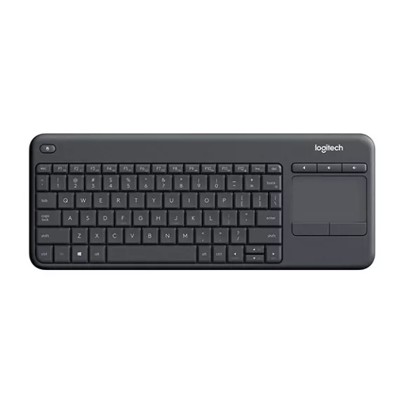 Billentyűzet vezeték nélküli LOGITECH K400 Plus Touchpad fekete Billentyűzet vezeték nélküli LOGITECH K400 Plus Touchpad fekete