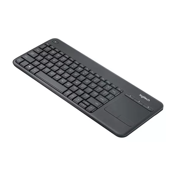Billentyűzet vezeték nélküli LOGITECH K400 Plus Touchpad fekete Billentyűzet vezeték nélküli LOGITECH K400 Plus Touchpad fekete