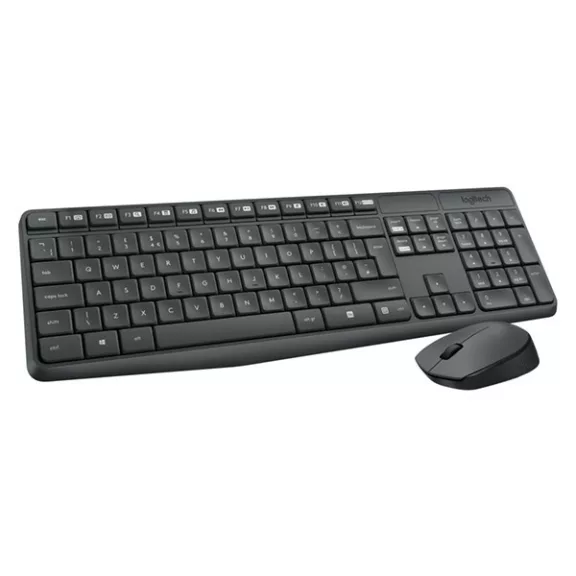 Billentyűzet vezeték nélküli LOGITECH MK235 HUN 2,4 Ghz szürke Billentyűzet vezeték nélküli LOGITECH MK235 HUN 2,4 Ghz szürke