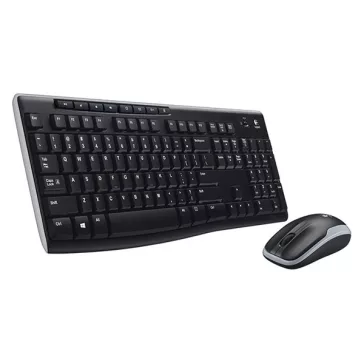   Billentyűzet vezeték nélküli LOGITECH MK270 2,4 Ghz fekete