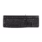 Billentyűzet vezetékes LOGITECH K120 USB fekete