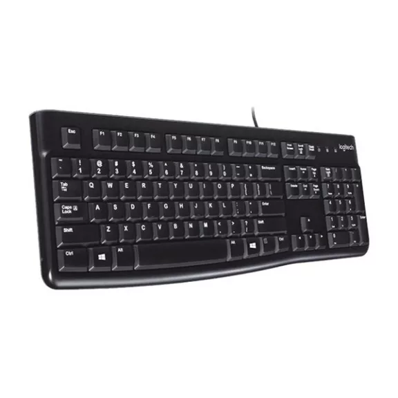 Billentyűzet vezetékes LOGITECH K120 USB fekete Billentyűzet vezetékes LOGITECH K120 USB fekete