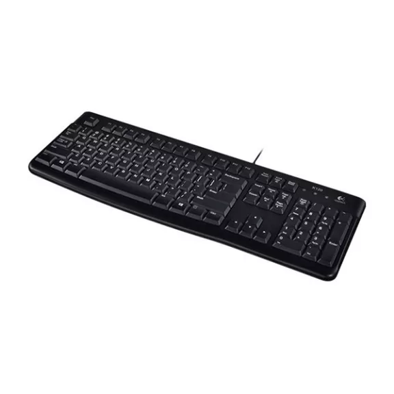 Billentyűzet vezetékes LOGITECH K120 USB fekete Billentyűzet vezetékes LOGITECH K120 USB fekete