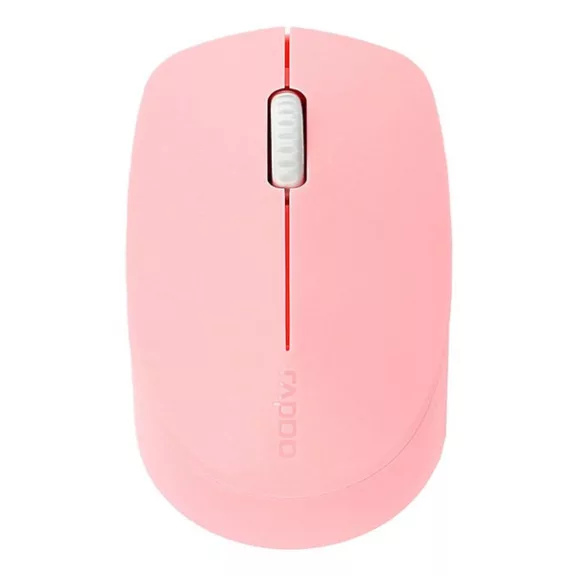 Egér vezeték nélküli RAPOO M100 Silent Bluetooth 2,4 Ghz 1300 DPI rózsaszín Egér vezeték nélküli RAPOO M100 Silent Bluetooth 2,4 Ghz 1300 DPI rózsaszín