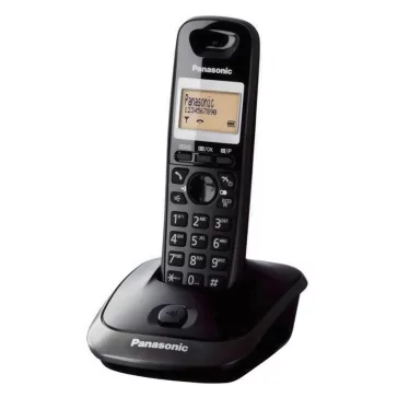   Telefon PANASONIC KX-TG2511HGT DECT asztali vezeték nélküli fekete