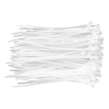   Kábelkötegelő-gyorskötőző 100mm x 2,5mm natúr 100 darabos