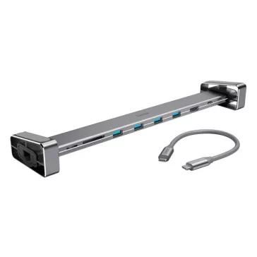   Elosztó HUB HAMA USB Type-C + 4xUSB 3.1/HDMI/LAN/USB Type-C/PD/SD