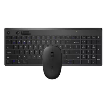   Billentyűzet  + egér vezeték nélküli RAPOO 8050T Bluetooth 2,4 GHz fekete