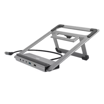   Elosztó HUB HAMA USB 3.2 + 3xUSB 3.1/Jack/HDMI/Display port/LAN/USB-C + tápegység