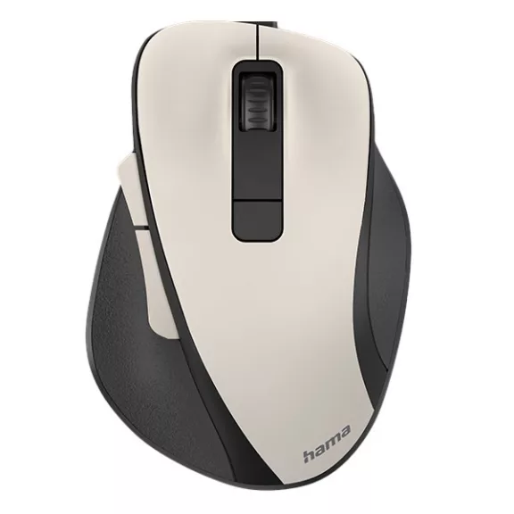 Egér vezeték nélküli HAMA MW-500 V2 krémesfehér Egér vezeték nélküli HAMA MW-500 V2 krémesfehér