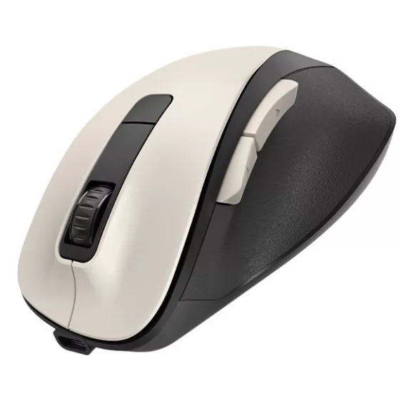 Egér vezeték nélküli HAMA MW-500 V2 krémesfehér Egér vezeték nélküli HAMA MW-500 V2 krémesfehér