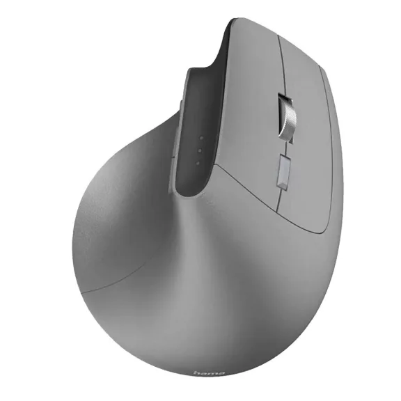 Egér vezeték nélküli HAMA EMW-700R ergonómikus szürke Egér vezeték nélküli HAMA EMW-700R ergonómikus szürke