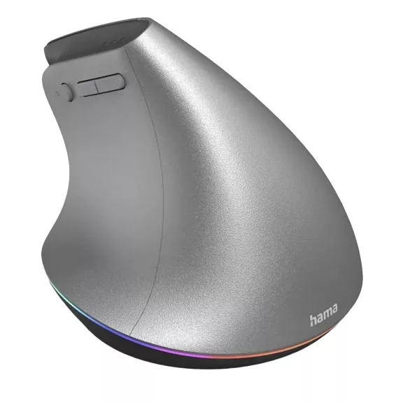 Egér vezeték nélküli HAMA EMW-700R ergonómikus szürke Egér vezeték nélküli HAMA EMW-700R ergonómikus szürke