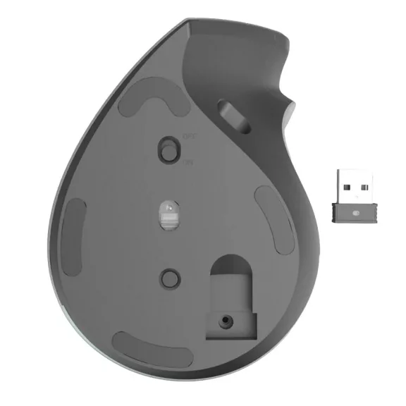 Egér vezeték nélküli HAMA EMW-700R ergonómikus szürke Egér vezeték nélküli HAMA EMW-700R ergonómikus szürke