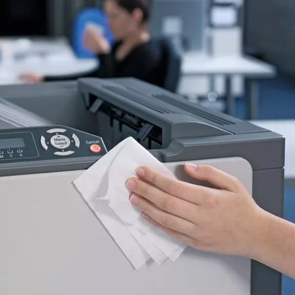 Tisztítókendő DURABLE műanyaghoz 50 darabos Tisztítókendő DURABLE műanyaghoz 50 darabos