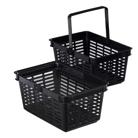 Bevásárlókosár DURABLE műanyag 19L fekete