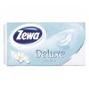 Papírzsebkendő ZEWA Deluxe 3 rétegű 90 darabos Sensitive/Blossom Moments