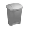 Szemetes pedálos 20 liter fehér