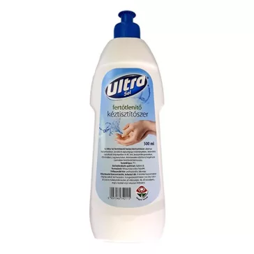   Kéztisztító ULTRA SOL fertőtlenítő hatású flakonos 500 ml