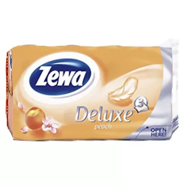   Toalettpapír ZEWA Deluxe Cashmere Peach 3 rétegű 16 tekercses
