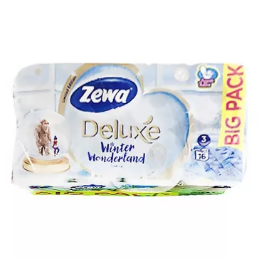   Toalettpapír ZEWA Deluxe Sping/Winter 3 rétegű 16 tekercses