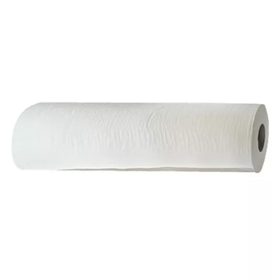 Orvosi papírlepedő tekercses 50cm x 50 m 2 rétegű 100% cellulóz ragasztott Orvosi papírlepedő tekercses 50cm x 50 m 2 rétegű 100% cellulóz ragasztott