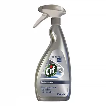  Rozsdamentes acél- és üvegtisztító CIF Professional 750ml