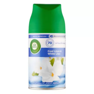   Légfrissítő utántöltő AIR WICK Freshmatic Friss ruha és Fehér liliom 250 ml