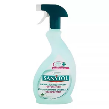   Fertőtlenítőszer SANYTOL eukaliptusz illattal 500 ml spray