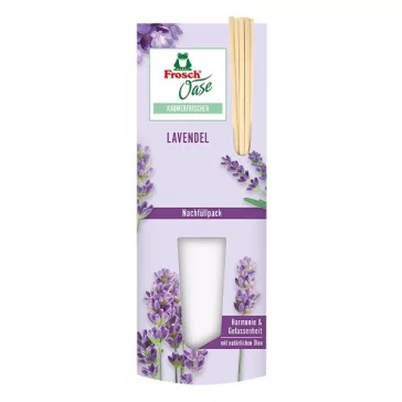   Légfrissítő utántöltő FROSCH Oase levendula pálcikás 90ml