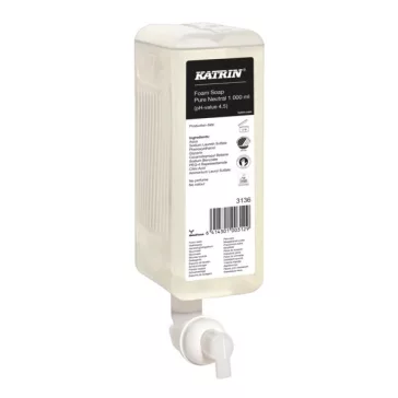 Habszappan KATRIN Pure Neutral patronos áttetsző 1L