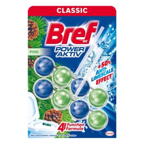 Toalett illatosító golyó BREF Power Aktiv Pine Forest 2x50 g
