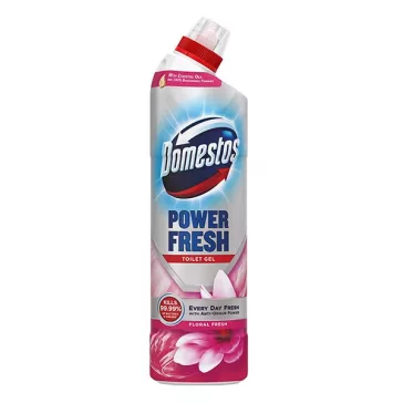   Toalett tiszítógél DOMESTOS Floral Fresh intenzív illat 700ml