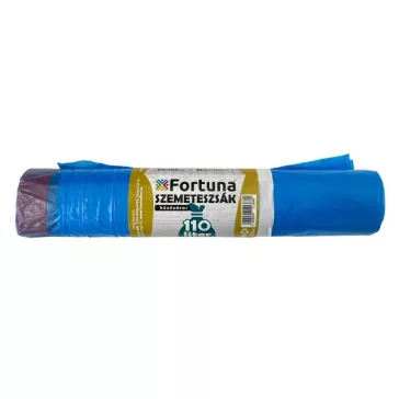   Szemeteszsák FORTUNA 110L húzófüles kék 60x100 cm 10 darabos
