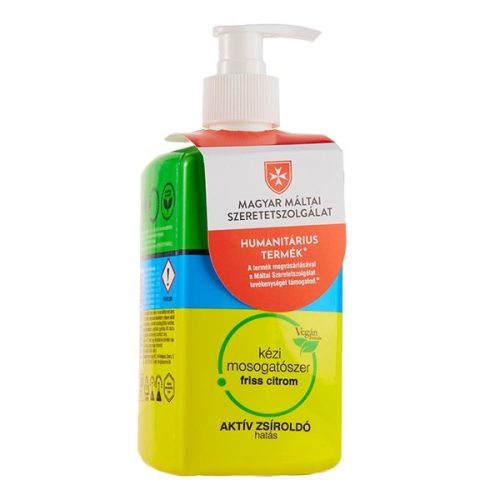 Mosogatószer CLEANME.LIFE friss citrom pumpás 500 ml