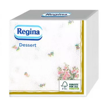 Szalvéta REGINA vintage 1 rétegű 33x33 cm 45 darabos