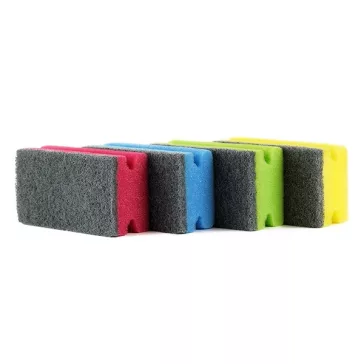   Mosogatószivacs BONUS formázott színes HACCP 13,5x7,11x4,5cm 4 darabos
