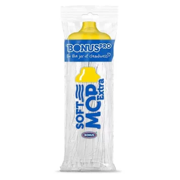   Felmosó pótfej BONUS SoftMop extra HoReCa HACCP 160 g sárga