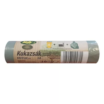 Szemeteszsák KELLY 60L super nature 60x70 cm 8 darabos