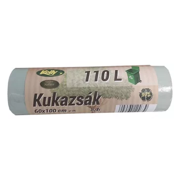 Szemeteszsák KELLY 110L super nature 60x100 cm 8 darabos