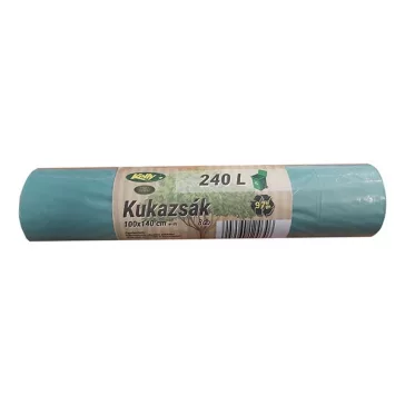 Szemeteszsák KELLY 240L super nature 100x140 cm 8 darabos