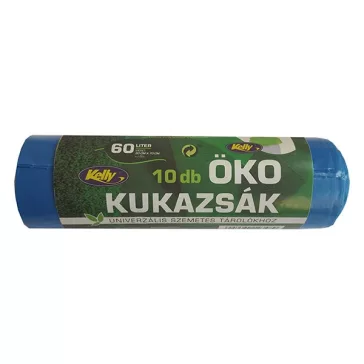 Szemeteszsák KELLY 60L Öko 60x70 cm 10 darabos