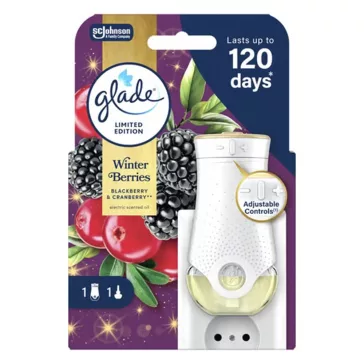   Elektromos légfrissítő készülék + utántöltő GLADE warm apple pie 20 ml