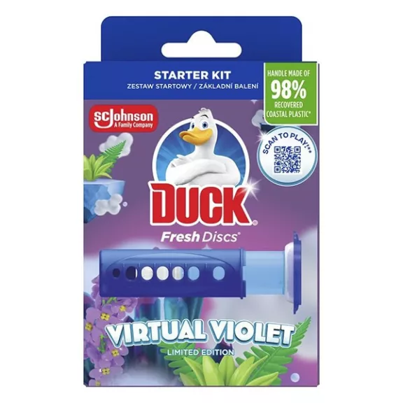 Toalett illatosító korong DUCK Fresh Discs Violet 36ml
