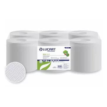   Kéztörlő tekercses LUCART Eco 19 CF 100 m törtfehér 2 rétegű