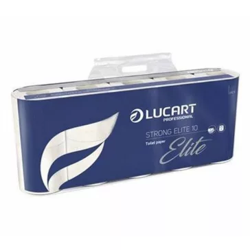   Toalettpapír LUCART Strong Elite 4 rétegű 10 tekercses fehér 120 lap