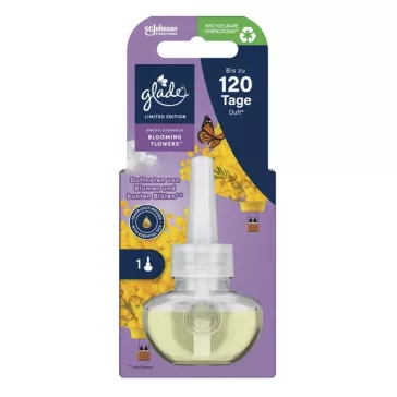   Elektromos légfrissítő utántöltő GLADE Blooming Flowers 20 ml