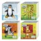 Szalvéta REGINA Kids 1 rétegű 30x30 cm 1/4 hajtogatott 45 lapos vegyes mintás
